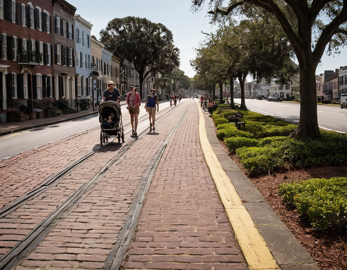 Travel planning visual for Two sample Charleston family itineraries keep the chosen tour as the day’s fixed appointment